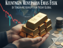 Keuntungan Menyimpan Emas Fisik di Tengah Ketidakpastian Pasar Global
