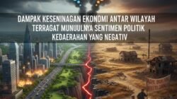 Dampak Kesenjangan Ekonomi Antar Wilayah Terhadap Munculnya Sentimen Politik Kedaerahan yang Negatif