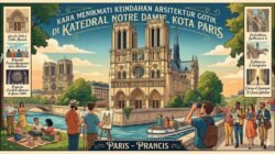 Pesona Abadi: Cara Menikmati Keindahan Arsitektur Gotik di Katedral Notre Dame Kota Paris