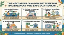 Tips Menyiapkan Dana Darurat Sejak Dini Bagi Pasangan Yang Baru Saja Menikah